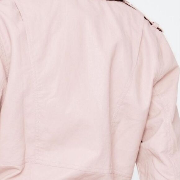 Faux Leather Moto Jacket - Picture 9 of 12
